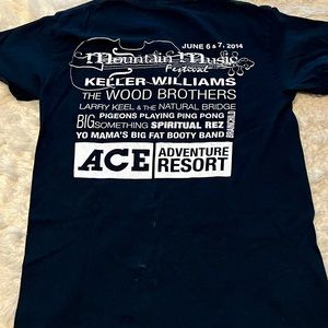 2014 WV Mountain Music Festival Mens Small Tee Shirt